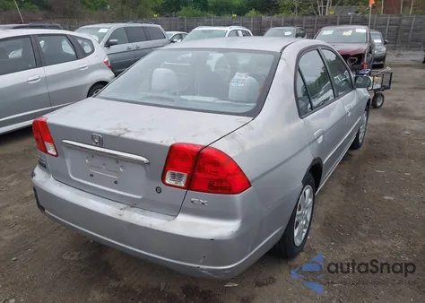 2003 Honda Civic Ex from USA, damaged, VIN 2HGES26743H547869